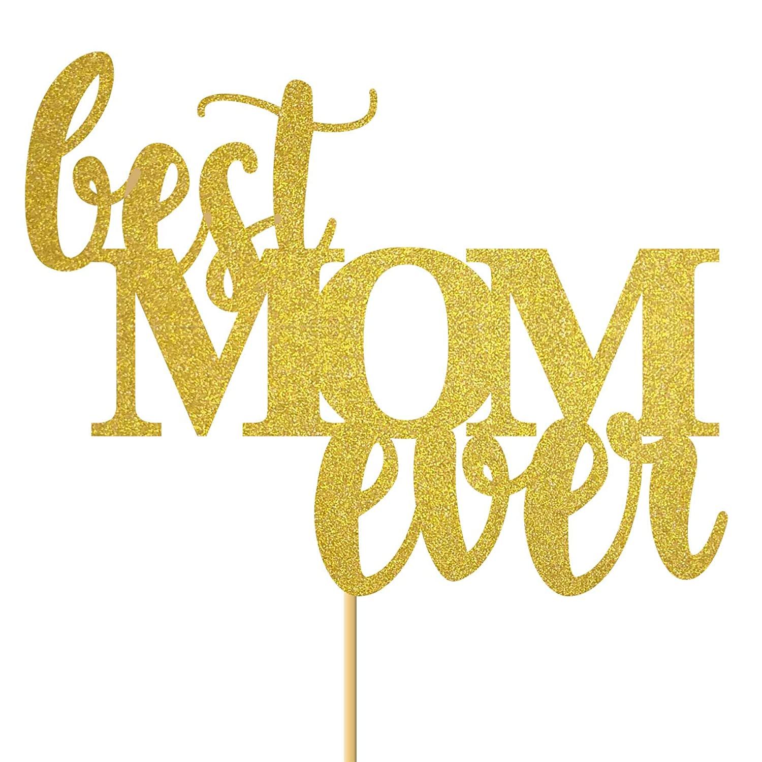 Best Mom Ever Cake Topper for Happy Mother's Day, Mother Birthday Party  Decortions Mama Gift Keepsake（red） : Amazon.in: Grocery & Gourmet Foods